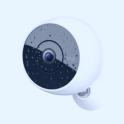 Amazon.com : Logitech Circle 2 Indoor/Outdoor Weatherproof Wireless Home  Security Camera (Person Detection, 24-Hr Free Time-Lapse), Works with Alexa  and Google Assistant : Electronics